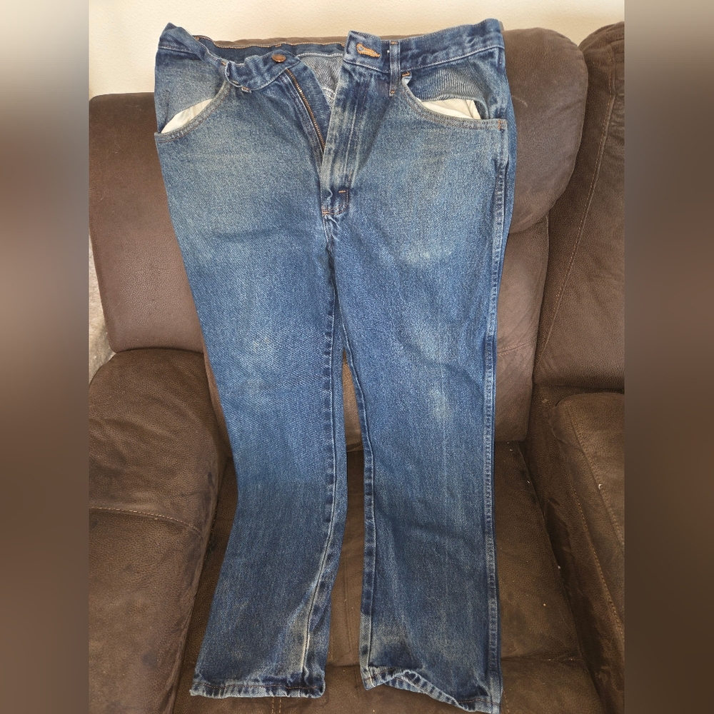 Macy's Classic Blue Straight Jeans